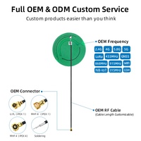 Antenne PCB LoRa 433 MHz 868 MHz 915 MHz 5 dBi Ronde Intégrée U.FL I P E X Antennes de Communication Longue Portée pour Passerelle