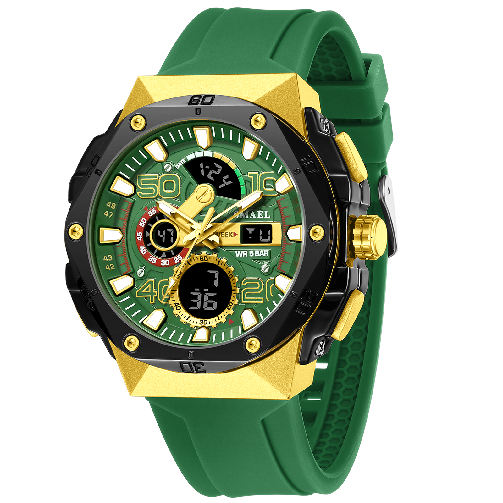 สีเขียว