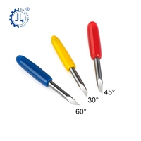 Cuchilla de Corte de Alta Precisión para Plotter Graphtec Roland 45 °   Cuchilla de Corte Mimaki para Plotter, Cuchilla para Impresora de Vinilo, Cuchilla para Plotter de Corte