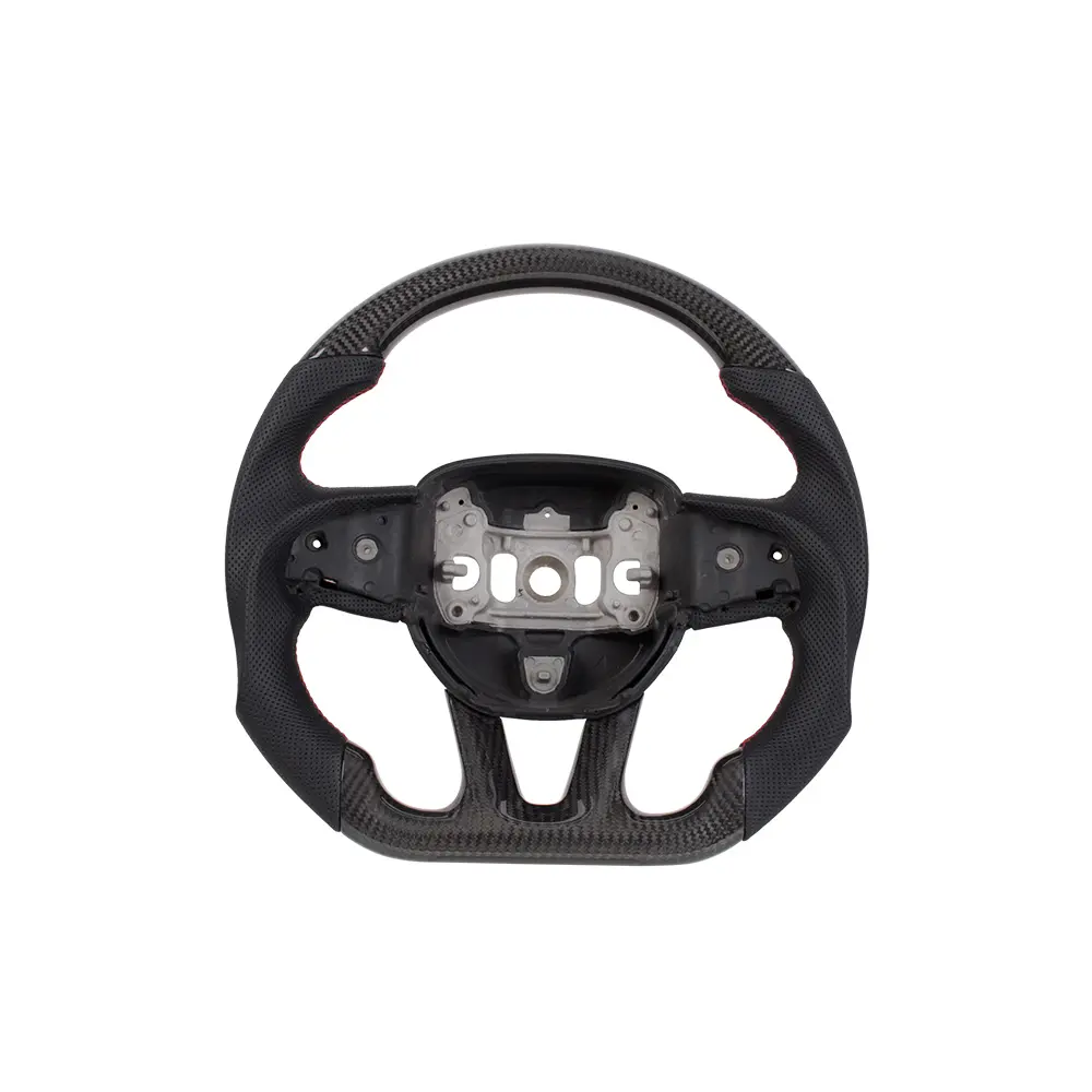 Automobile Parts Steering Wheel Fit For Dodge Challenger Carbon Fiber Steering Wheel