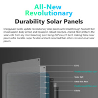 Sorein 400W 200W 100W panel solar portátil Cargador Solar plegable Sistema Solar portátil para el hogar 100 vatios panel solar