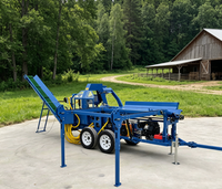 Machine à bois Woodprocessor FP-500H, efficace, commande par joystick, cycle rapide, utilisation par une seule personne