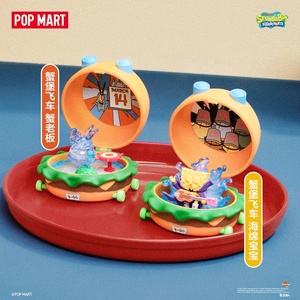 Venta al por mayor <span class=keywords><strong>de</strong></span> figuras originales POP MART <span class=keywords><strong>de</strong></span> <span class=keywords><strong>Bob</strong></span> <span class=keywords><strong>Esponja</strong></span>: Krabby Patty, serie <span class=keywords><strong>de</strong></span> cajas sorpresa <span class=keywords><strong>de</strong></span> gran éxito, juguetes coleccionables adorables. - Product Image 3