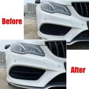 Par de Rejillas para Faros Antiniebla Delanteros para Mercedes-Benz Clase E Coupé W207 C207 A207 AMG Line 2013-2016, Piezas Exteriores - Product Image 3