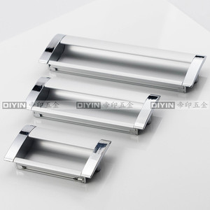 Furniture Handle Rectangle Zinc Alloy Cabinet <b>Wardrobe</b> Minimalist Durable Die Casting 6503 - Product Image 3