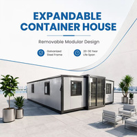 Maison conteneur modulaire extensible, maison préfabriquée, cabane mobile portable, maisons modulaires, maison conteneur pliable, mini-maison