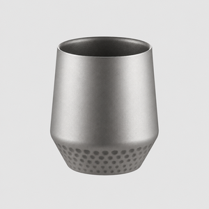 Tasse à café en titane à ouverture unique de 240 ml, 68 g, ultralégère, à double paroi, isolée thermiquement, de qualité alimentaire, sans BPA, base antidérapante - Product Image 4