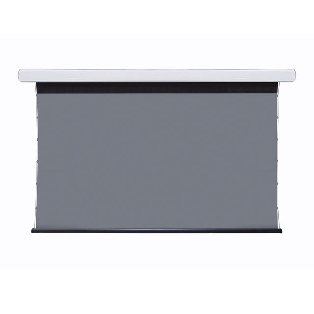84 Inch 92 Inch Drop Down Grey PET Crystal CLR Smart Laser Ambient Light Rejection Projector Screen