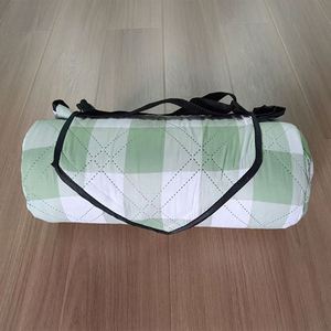Large Luxury <b>Outdoor</b> Waterproof Foldable Blanket Gingham Picnic <b>Mat</b> for Beach Camping Grass Lawn Park Climbing - Product Image 1