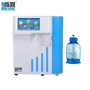 Hücre kültürü için UV lamba ve UF filtre ile 20L/H ekipman saf su makinesi