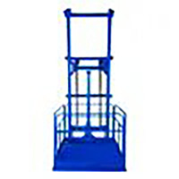 Ascenseur de fret mural électrique hydraulique compact LONGYAO pour usine