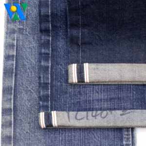 <span class=keywords><strong>Tessuto</strong></span> Denim Cimosato 100% Cotone 13.5oz, <span class=keywords><strong>Tessuto</strong></span> <span class=keywords><strong>Jeans</strong></span> Grezzo Cimosato di Qualità Premium, Rotolo di <span class=keywords><strong>Tessuto</strong></span> Denim Twill Blu Scuro - Product Image 4