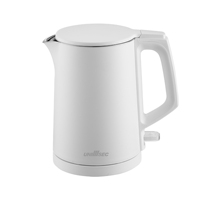Bouilloire électrique en acier inoxydable pour chambre d'hôtel, chambre d'hôtes, thé, café