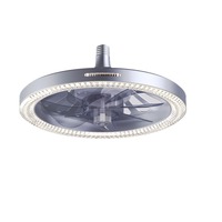 Nouveau modèle de ventilateur de plafond LED avec lampe, ventilateur LED Bluetooth, lampe de plafond simple à lumière changeante tricolore