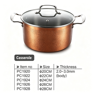 Ensemble de casseroles et poêles de luxe de haute qualité pour cuisine à induction, en aluminium épais, avec revêtement antiadhésif <span class=keywords><strong>Tefal</strong></span>, pour la cuisson et les soupes - Product Image 5