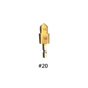TOOLJOY Professional PPR <strong>Reamer</strong> Drill Bit Set 15-31mm Hex Shank Plastic Pipe Chamfering <strong>Tool</strong> for Plumbers - Product Image 6