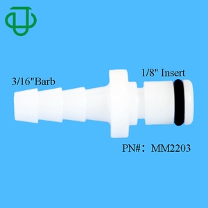 JU Acetal <span class=keywords><strong>1</strong></span>/<span class=keywords><strong>8</strong></span> скорость потока мягкая резиновая штуцер для шланга прямая сквозь БЫСТРОРАЗЪЕМНАЯ муфта фитинги - Product Image 4