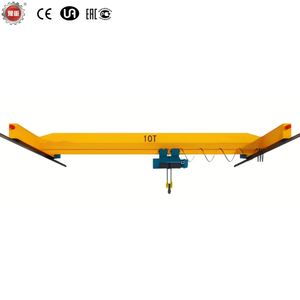 Grúa aérea de polipasto eléctrico de 10 32 toneladas con control de velocidad, manejo de materiales eficiente, operaciones logísticas de fabricación - Product Image 1
