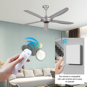 # Ventilador de Techo de 56 Pulgadas con Aspas de ABS, Motor AC, Refrigeración por Aire y Control Remoto, Venta al Por Mayor de Fábrica 3494 - Product Image 4