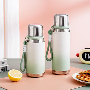 Termos Stainless Steel 316, ketel luar ruangan portabel kapasitas besar, botol air anjing pendamping olahraga, nilai warna tinggi - Product Image 5