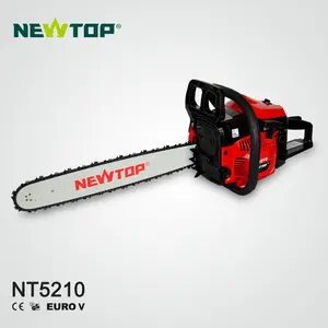 Petrol 52cc chain saw professional wood cutting machinery with spare parts for sale