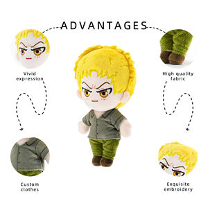 Hochwertige benutzer definierte Plüsch Hersteller Plüsch tier Custom Design Plüsch Schlüssel bund Custom Plüsch puppe - Product Image 1