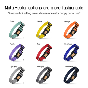 Venta al por mayor de nylon logotipo personalizado Pet ID <span class=keywords><strong>Collar</strong></span> de cuello de perro de lujo - Product Image 5