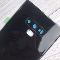 Repuestos para Celulares, Carcasa Trasera de Vidrio para Samsung Note 9, Tapa de Batería con Cubierta de Cámara