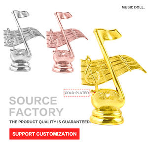 वाजो कारखाने प्रत्यक्ष आपूर्ति ट्रॉफी भागों उच्च गुणवत्ता वाले संगीत आकार ट्रॉफी भागों विभिन्न खेल ट्रॉफी गुड़िया सहायक उपकरण - Product Image 6