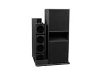 Altavoz de Columna Vason SW65 de 6*6.5 Pulgadas, Sistema de Fuente Activa Colineal, Subwoofer Doble de 12 Pulgadas, Estéreo, de Pie, 8000W Pico