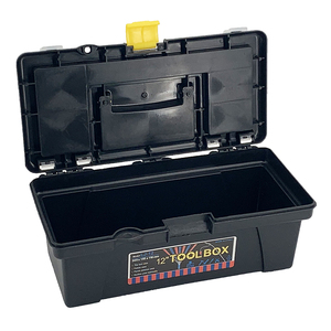 U-WORTHY U-LJ-12 12 Inch Lightweight Durable Portable <strong>Tool</strong> <strong>Box</strong> <strong>Storage</strong> for Woodworker Electrician Home Hardware Parts Case - Product Image 1