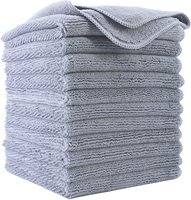 Protection de l'environnement ménage cuisine wrap tricoté éponge microfibre chiffon de nettoyage réutilisable lavage de voiture serviette en microfibre