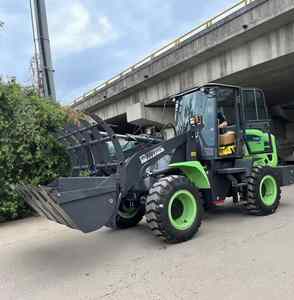 Chargeuse sur pneus électrique XC928-EV avec batterie au phosphate de fer lithium, 2,3 tonnes, chargeuse frontale purement électrique avec moteur et PLC - Product Image 1