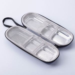 Mini sac isotherme portable pour insuline, étui de rangement pour médicaments d'extérieur avec pochette de glace isolante intégrée pour le transport quotidien de l'insuline - Product Image 3