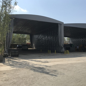 Tenda Retrattile Mobile da Esterno 5x10m con Ruote, Telaio in Tubo Zincato Pesante, Produzione OEM/ODM - Product Image 6