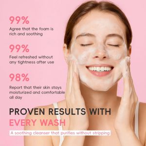 Nettoyant visage PDRN Centella Asiatica sur mesure en gros, 50g, apaisant, hydratant, doux, adapté aux peaux sensibles et sèches - Product Image 3