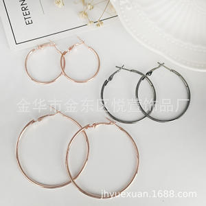Grandes alas geométricas elegantes gota exagerada aro liso Halo Esmeralda hombres Oficina/carrera regalo pendientes - Product Image 4