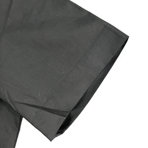 Camisas <span class=keywords><strong>Guayaberas</strong></span> <span class=keywords><strong>para</strong></span> Hombre, Negras, de Algodón, Manga Corta, Antiarrugas, Duraderas, con 4 Bolsillos y Pliegues <span class=keywords><strong>para</strong></span> Verano, Fabricante OEM, Logotipo Personalizado - Product Image 3