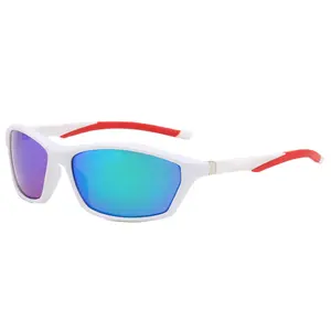 HY Lunettes de soleil d'extérieur Petit cadre carré éblouissant lunettes de cyclisme Sport hommes gros printemps pieds