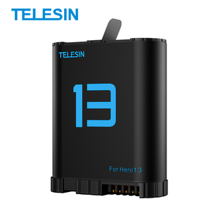 Batterie TELESIN pour caméra <span class=keywords><strong>GoPro</strong></span> <span class=keywords><strong>Hero</strong></span> 13 1900mAh 4.48V Batterie longue durée - Product Image 1