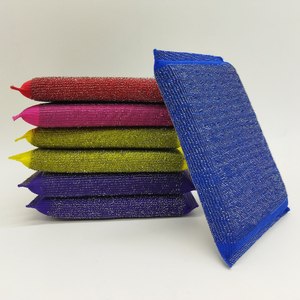 Rollo de estropajo de materia prima para fregar esponja de tela de alambre de acero inoxidable - Product Image 1