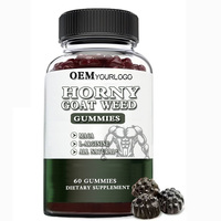 Promo Terbatas Vitamin Gummy Dewasa Kustomisasi Label Pribadi, Penambah Energi Otot, Pendukung Imunitas, Anti-Kelelahan, Ekstrak Horny Goat Weed, 60 Buah