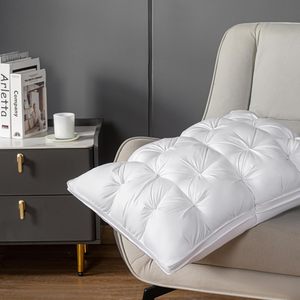 Oreiller de luxe pour hôtel, sommeil sain, design premium pour le soutien <span class=keywords><strong>du</strong></span> cou, garnissage en duvet de canard blanc - Product Image 3