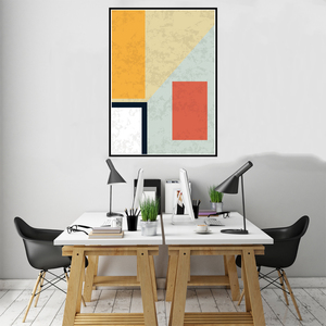 Abstract <strong>Shape</strong> Canvas <strong>Poster</strong> <strong>Geometric</strong> Simple Wall Art Print Nordic Home Decor Oil Painting on Canvas <strong>Posters</strong> Print Art Picture - Product Image 3