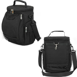 Sac isotherme personnalisé pour pique-nique, 6 compartiments, fermeture éclair isolée, poignée souple, rangement pour le camping, couleur unie, léger, utilisation en extérieur - Product Image 1