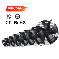 Ventilateur axial AC 500 mm pour condenseur et ventilation, ventilateur de refroidissement haute vitesse personnalisé