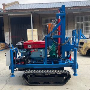 Kit de forage de puits d'eau micro-diesel automatique pour petits projets sur chenilles, avec une puissance de 25 ch et une <span class=keywords><strong>profondeur</strong></span> de 150 mètres - Product Image 3