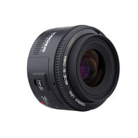 Prix de gros Objectif YONGNUO YN35mm F/2 à grande ouverture, objectif à mise au point automatique fixe pour appareil photo reflex numérique Canon 5Ds 5Dr 7D, 35mm F2