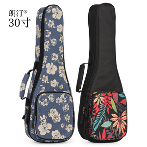 30-Inch Nylon <span class=keywords><strong>Ukulele</strong></span> Bag Guitarra Baixo <span class=keywords><strong>Ukulele</strong></span> Mochila Acolchoada Órgão Eletrônico Uso Saco De Instrumento - Product Image 1