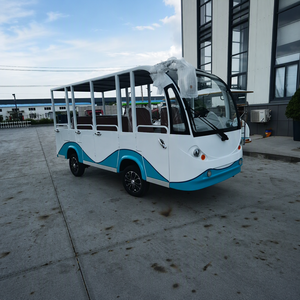 Autobús Turístico Semicerrado de 8, 11 y 14 Plazas a Precio de Fábrica, Vehículo de Transporte de Pasajeros de Baja Velocidad para Parques y Resorts, 8 Plazas - Product Image 2
